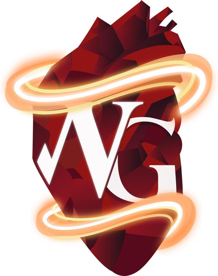 Winning Grace logo: a heart surrounded by the purifying fire of the Holy Spirit